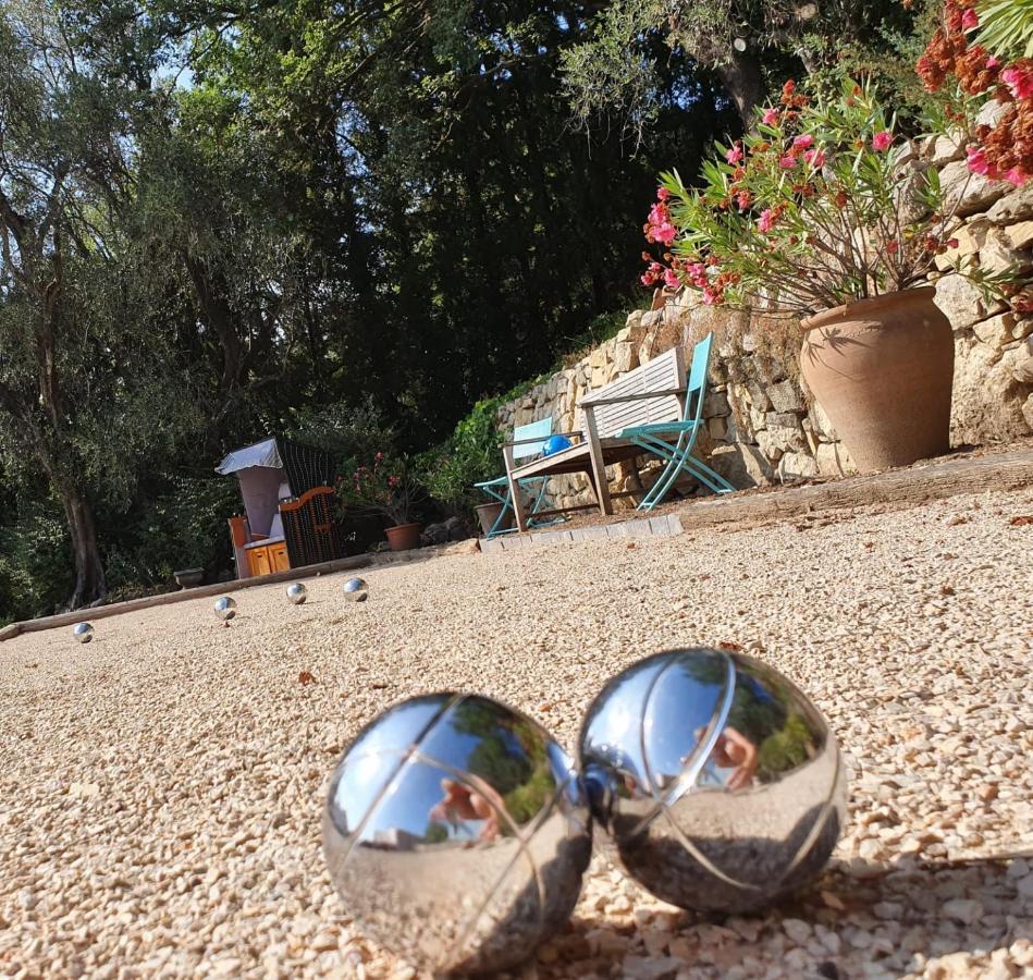 Apartment Picasso In Large Park With Heated Pool Chateauneuf-Grasse Exteriör bild